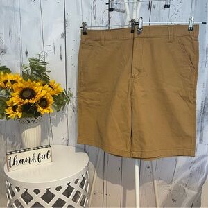 Carhartt Mens Rugged Flex Tan Canvas Work Cargo Shorts Size 40 NWOT